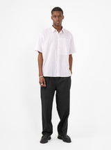 Home Party Shirt White Stripe by Home Party | Couverture & The Garbstore