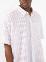 Home Party Shirt White Stripe