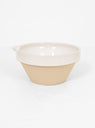 Bowl With Lip No. 8 White & Natural by Manufacture de Digoin | Couverture & The Garbstore