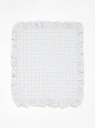 Vanukas Tea Towel White & Blue Check by Projektityyny | Couverture & The Garbstore