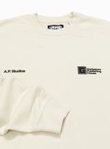 & Garbstore Double Helix Sweatshirt Cream by Arnold Park Studios | Couverture & The Garbstore