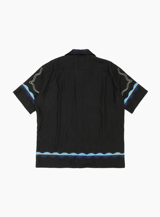 Panel Print Shirt Black by TOGA VIRILIS | Couverture & The Garbstore