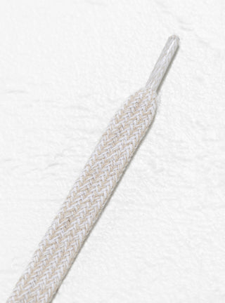 H.COOPER Shoelaces Oatmeal Grey by Vincent Shoelace | Couverture & The Garbstore