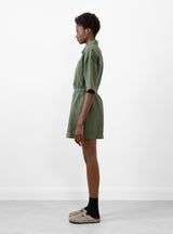Palmera Mini Dress Thyme by Apiece Apart | Couverture & The Garbstore