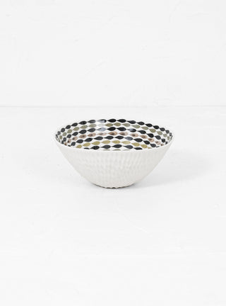 Khaki and Black Drops Bowl n61 by Aida Dirse | Couverture & The Garbstore