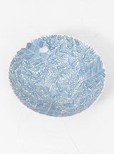 Blue Lines Bowl n83 by Aida Dirse | Couverture & The Garbstore