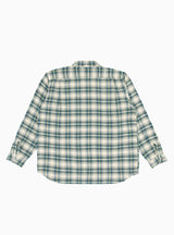 Grande Zip Shirt Ecru Check by Garbstore | Couverture & The Garbstore