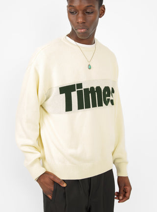 Kendrew Times Crew Cream by The English Difference | Couverture & The Garbstore