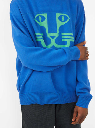 Kendrew Tiger Crew Royal Blue by The English Difference | Couverture & The Garbstore