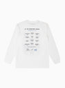 x Garbstore LS Tour T-shirt White by Unified Goods | Couverture & The Garbstore