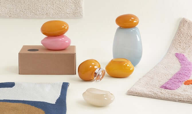 Helle Mardahl's Handblown 'Candy' Glass | Couverture & The Garbstore