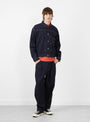 Hemp Denim Jean Rinse from TDR at Couverture & The Garbstore
model front 