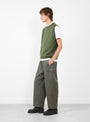Kendrew Vest in Moss from TDR at Couverture & The Garbstore Model Side