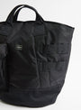 ALL 2Way Bucket Tote With Pouches Black by Porter Yoshida & Co. at Couverture & The Garbstore
Close-up2