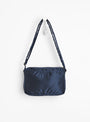 Bio-Nylon TANKER Sling Bag w/ Zip Navy by Porter Yoshida & Co. at Couverture & The Garbstore
Back View