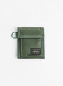 CAPSULE Square Wallet Khaki by Porter Yoshida & Co. at Couverture & The Garbstore
Front