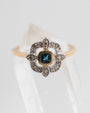 Bettina Ring London Blue Topaz by Pascale Monvoisin at Couverture and The Garbstore shot