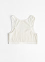 Freya Yoga Bra Natural White by Elliot Organics at Couverture & The Garbstore
Back View