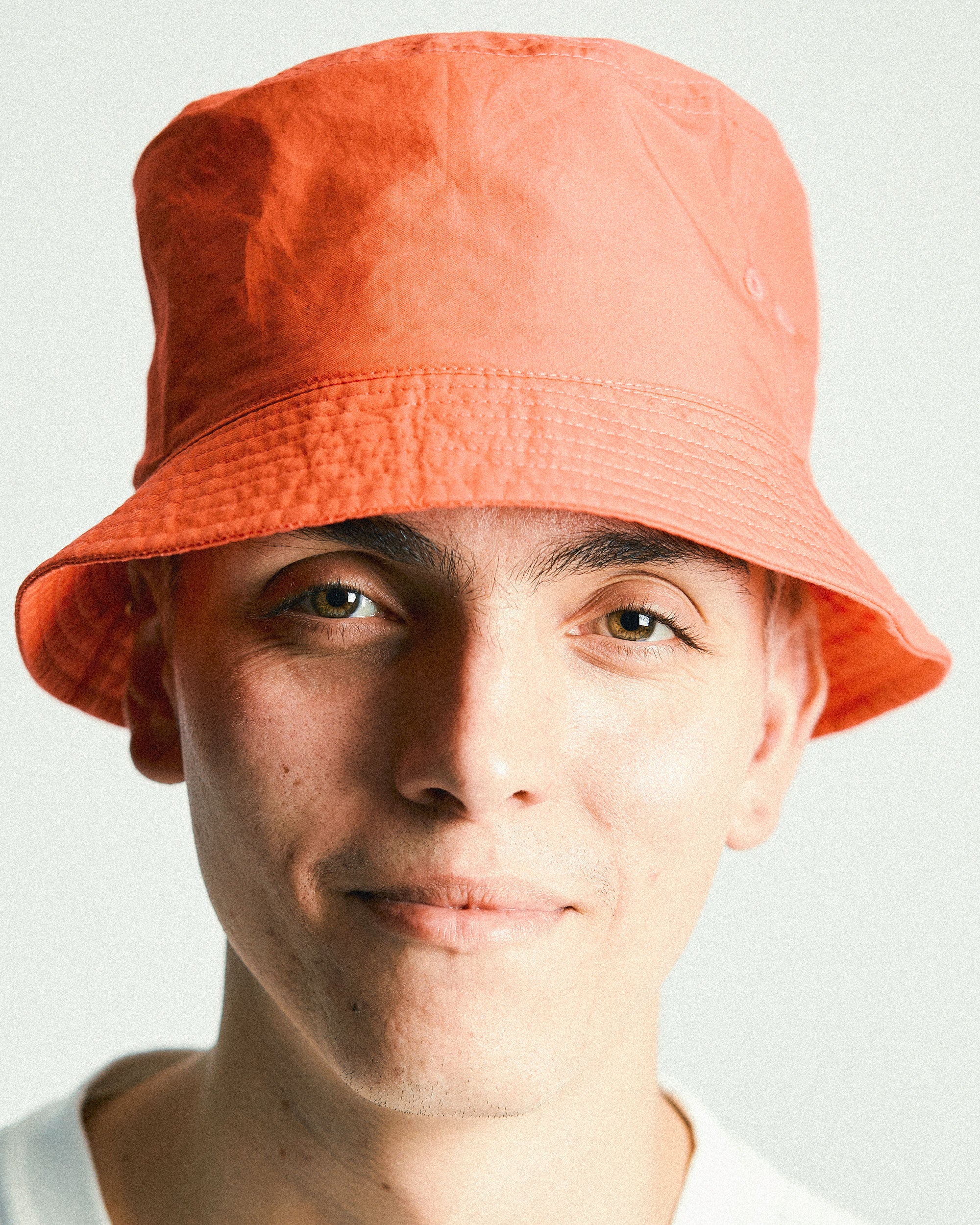 Orange Summer Hat Reversible Bucket Hat (Orange) Men Women Beach