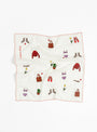C25 Couverture Embroidered Scarf Chalk from Laite Works at Couverture & The Garbstore
crumple