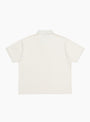 Classic Pique Polo Off White At Couverture and The Garbstore - Back Image