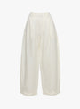 Bari Crop Trouser in Cream from Apiece Apart at Couverture & The Garbstore 
Ghost