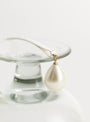Drop Pearl Hair Pin Silver Beatriz Palacios