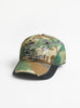 The LP Service Mesh Strapback Cap from Stüssy comes in Camo at couverture & The Garbstore
front 