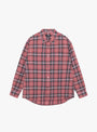  Beach Plaid Shirt in Red from Stüssy at Couverture & The Garbstore 
Front 