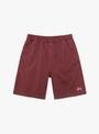 The Heavy Jersey shorts in wine  from Stüssy at Couverture & The Garbstore 
Front 