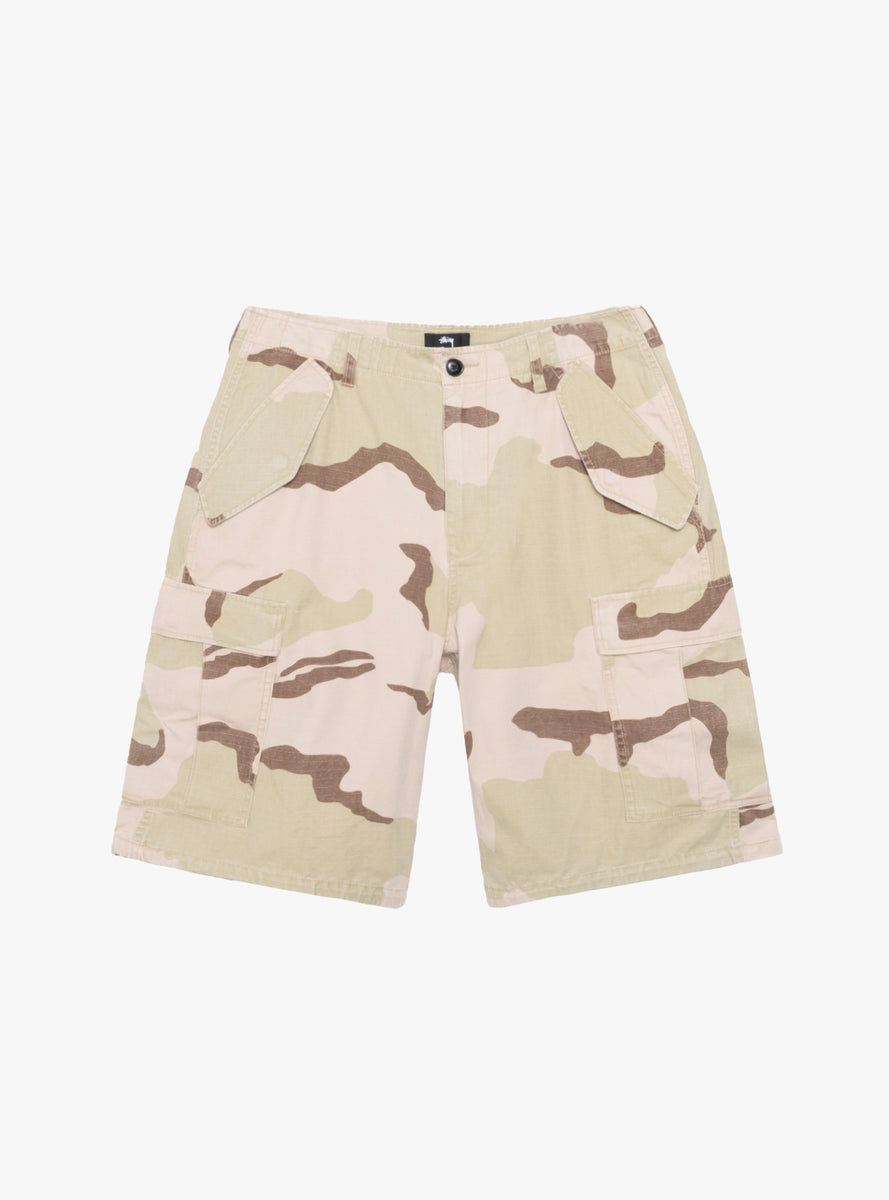 Cargo Short Ripstop Sand Camo by Stüssy | Couverture & The Garbstore
