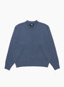 The Tonal Mock Neck Sweater from Stüssy in Washed Blue at Couverture & The Garbstore
Front 
