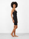 Slip Dress Black by Baserange | Couverture & The Garbstore 
side 