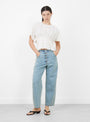 Violet Short Sleeve Top White from Sea at Couverture & The Garbstore
model front