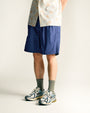 Wide Easy Short Royal Blue At Couverture & The Garbstore By Garbstore Model Shot 2