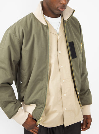 Flight V2 Jacket Khaki by Garbstore | Couverture & The Garbstore