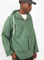 Trek Smock Cedar Green At Couverture & The Garbstore By Garbstore Close up Model Shot