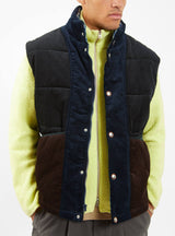 Cord Padded Vest Black by Garbstore | Couverture & The Garbstore