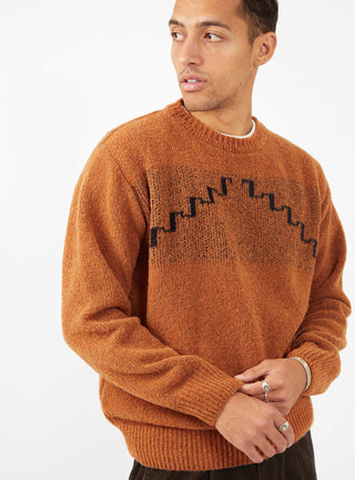 Step Boucle Sweater Tobacco by The English Difference | Couverture & The Garbstore