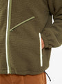 Zip Up Fleece Olive by Garbstore | Couverture & The Garbstore
