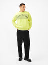 Step Boucle Sweater Lime Green