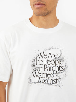 Parents T-shirt White by Garbstore | Couverture & The Garbstore