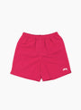 The Water Short Stock from Stüssy comes in Berry at Couverture & the Garbstore
front 