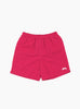 The Water Short Stock from Stüssy comes in Berry at Couverture & the Garbstore
front 
