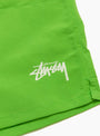 The Water Short Stock from Stüssy comes in Kiwi at Couverture & The Garbstore
detail