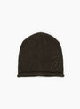 The S Knit Skullcap from Stüssy comes in Brown at Couverture & The garbstore
front