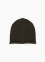 The S Knit Skullcap from Stüssy comes in Brown at Couverture & The garbstore
back 