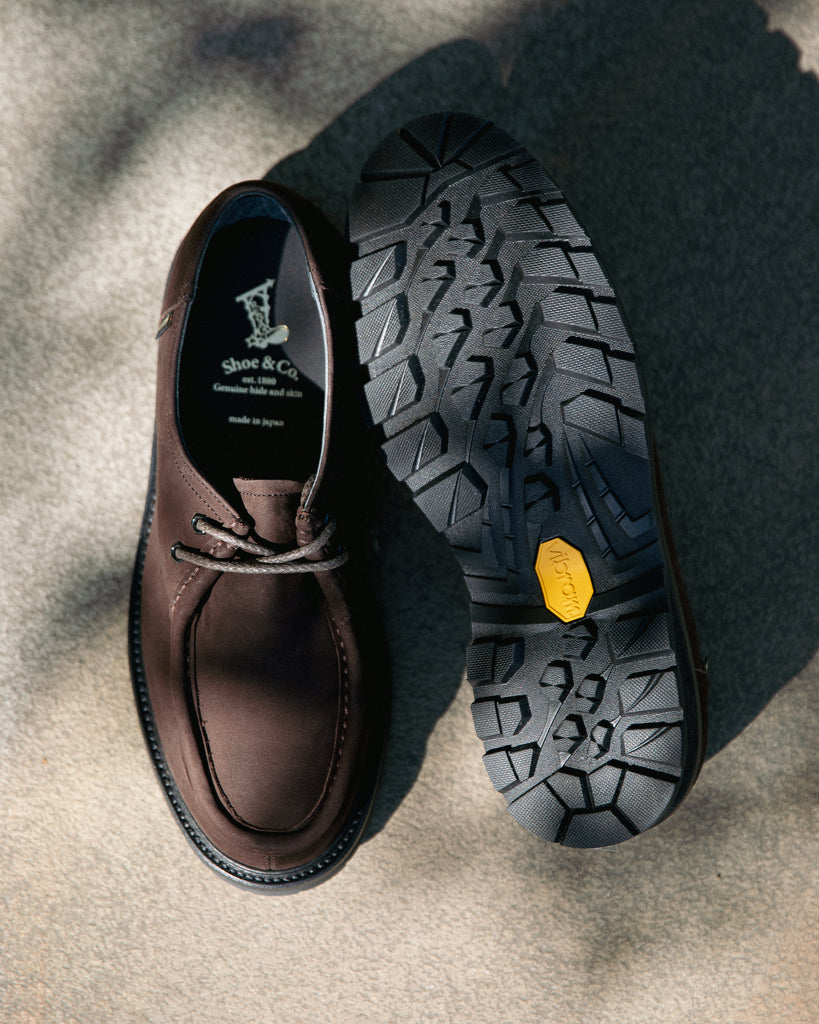 U-Tip GTX Derby Grey Suede by REGAL Shoe & Co. | Couverture & The
