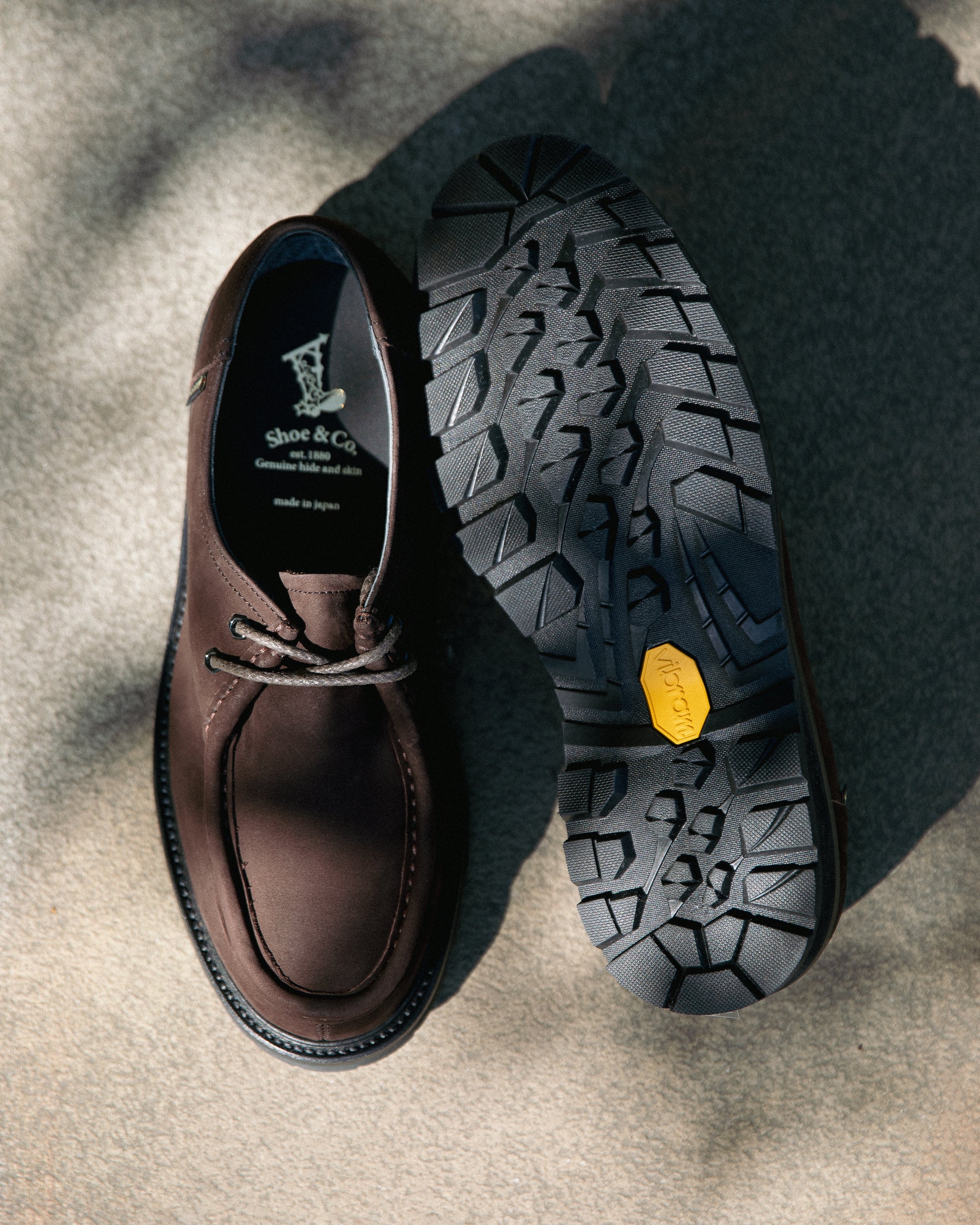 U-Tip GTX Derby Grey Suede by REGAL Shoe & Co. | Couverture & The