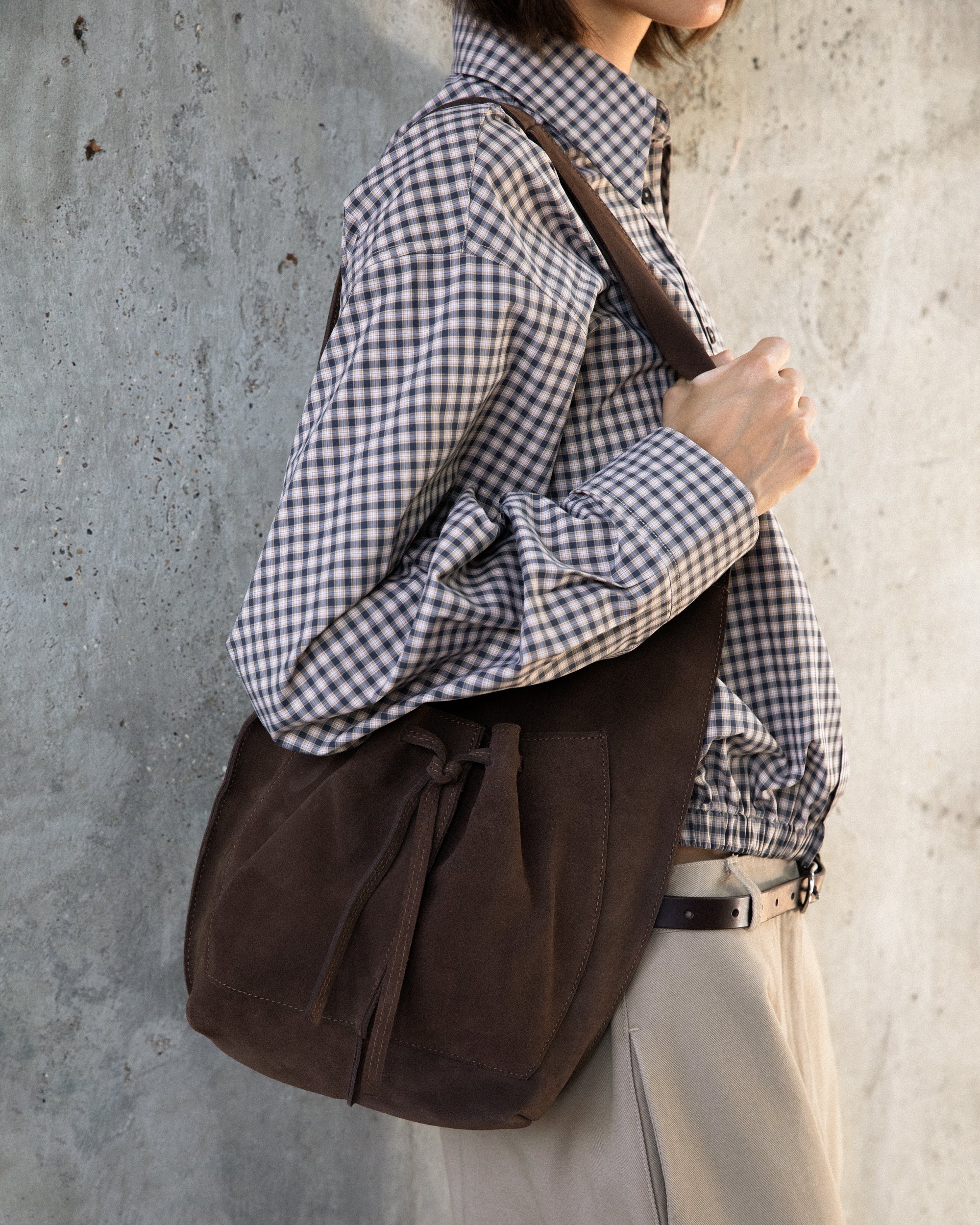 Fogland Blanket Brown by Minä Perhonen | Couverture & The